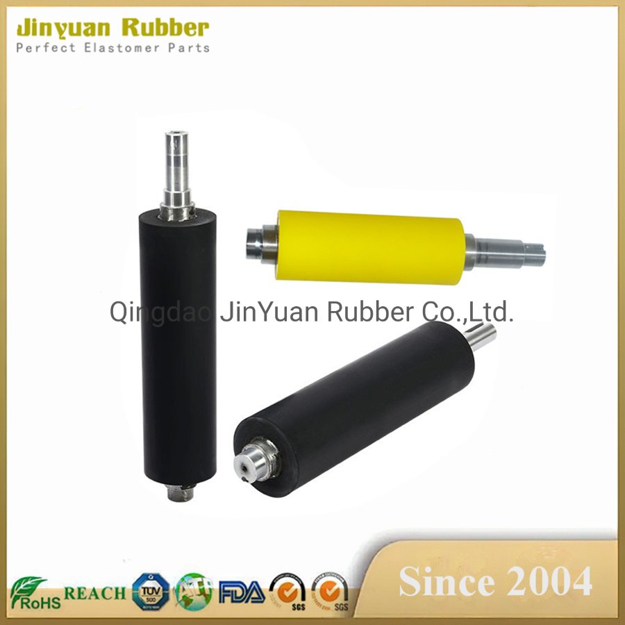 
                PU Nr Silicone NBR Rice Huller Rubber Rolle