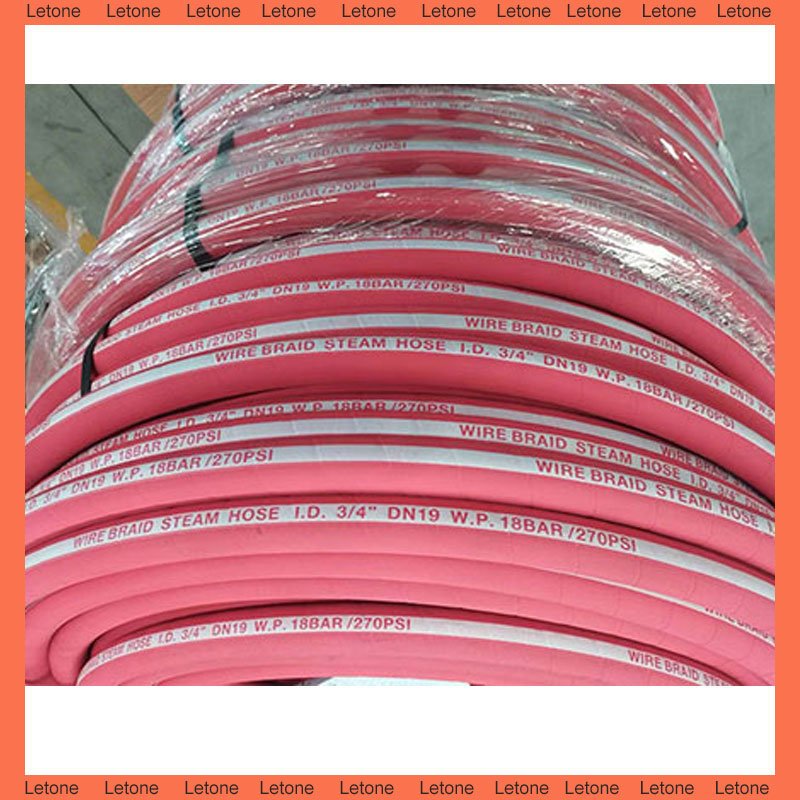 
                High Temperature 270 Psi EPDM Steel Wire Br