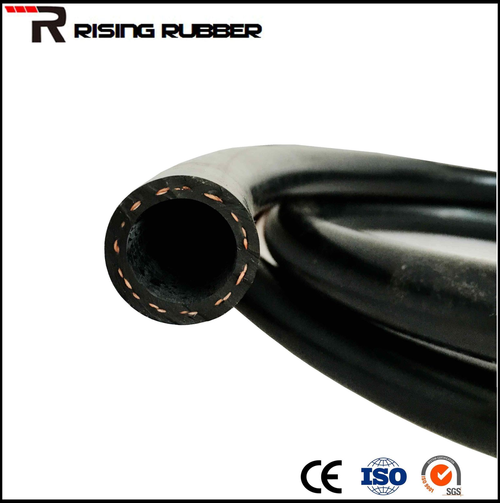 
                Rubber High Pressure Flexible Black Nylon B