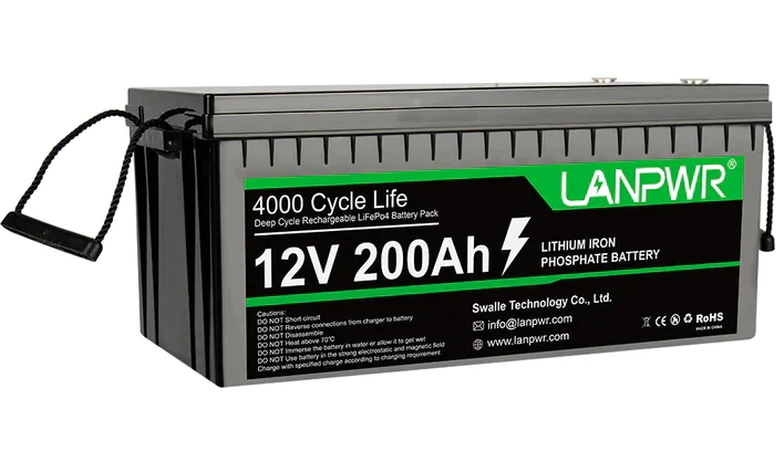 LANPWR D5-2500 Portable Power Station 2500W 2160Wh Solar Gen